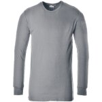 T - shirt thermique manches longues couleur : gris taille m portwest