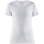 T - shirt de travail manches courtes femme 3334 - blanc l T - shirt de travail manches courtes femme 3334 - blanc l