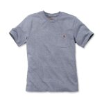 T - shirt poche manches courtes homme carhartt 103296 - gris clair - m