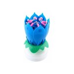 Bougie - fleur d'anniversaire