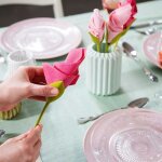 Shop - story - flower napkin : lot de 4 porte - serviettes créateurs de fleurs Shop - story - flower napkin : lot de 4 porte - serviettes créateurs de fleurs