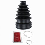Kit soufflet de cardan universel avec colliers et graisse de montage