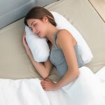 Shop - story - sleeping u : oreiller ergonomique de position latrale u