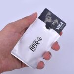 Pochette de protection anti - rfid pour cartes bancaires et autres