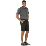 Short canvas 320 taille xl noir / noir 65 % pes / 35 % co