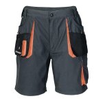 Terratrend - short pour hommes taille 58 gris fonc� / noir / orange 65 % pes / 35 % coton