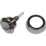 Bouton chrom� pour m�canisme wc siamp optima s
