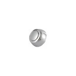 Bouton chrom� pour m�canisme wc siamp skill 51