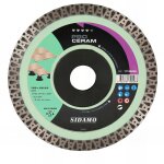Sidamo - disque diamant 230 mm pro c�ram - coupe gr�s c�rame et dalle
