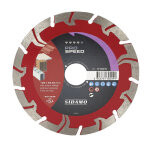 Sidamo - disque diamant brique / tuile �125 x 22, 23 x h7, 5 mm pro speed