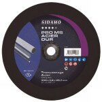 Sidamo - disque � tron�onner pro ms acier dur d. 350 x 4 x al. 25, 4 mm - acier, m�taux ferreux - 10111068 ...