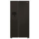 Side by side, 179cm x 91cm, 578l, dual no frost, 35db classe d, dark in whirlpool - whg26574wxk5e