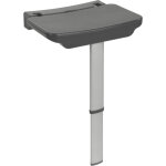 Sige de douche antidrapant secura premium wenko rglable en hauteur, 120kg de charge, gain de place, ...