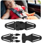 Si�ge enfant avec double boucle de s�curit� pectorale et clip de verrouillage de la ceinture de s�curit�. ...