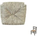 Okaffarefatto - sige de rechange pour chaise enfant en paille de rivire