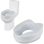 Si�ge r�hausseur de toilettes - 10 cm - aidapt vr224d