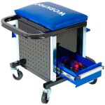 Si�ge roulant + outils, 136 pi�ces, (m�trique - sae)