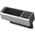 Sige de voiture gap filler organizer console centrale bote de rangement avec porte - gobelet contient ...