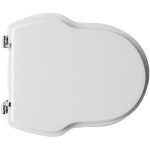 Dianhydro - abattant wc pour vase old time en ce'ramique vitruvit 41, 5 - 46, 5 x 37, 5 cm abattant wc ...