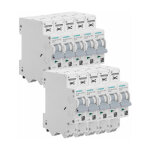 Siemens - lot de 10 disjoncteurs auto p + n 16a