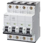 Siemens 20a 4p 6ka disjoncteur automatique 4m 5sy6420 - 7