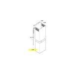 Siemens - conduit d air inferieur pour hotte 00681547 Siemens - conduit d air inferieur pour hotte 00681547