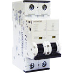 Siemens - disjoncteur �lectrique bipolaire 20 a courbe d pour climatisation, pompe � chaleur et pompe ...