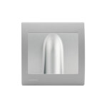 Siemens - sortie de cable silver delta iris + plaque basic silver Siemens - sortie de cable silver delta iris + plaque basic silver