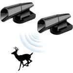 Sifflets anti - cerfs voiture, lot de 2 abs, rpulsif ultrasonique animaux sauvages
