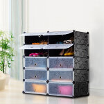 Sifreearmoire a chaussures meuble de rangement pour 24 paires de chaussures 12 cube etagere a chaussures ...
