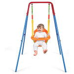 Sifree - portique bb baby swing avec sige 3 en 1 - avec dossier accoudoir et ceinture scurit - (1 ...