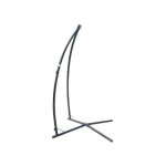 Sifree�support pour fauteuil suspendu 215cm soutien en acier pour accrocher balancelle et chaises suspendues ...