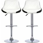 Tabouret de bar lot de 2 avec siège bien rembourré, 2 design 2 couleurs, tabourets en simili - cuir réglable, ... Tabouret de bar lot de 2 avec siège bien rembourré, 2 design 2 couleurs, tabourets en simili - cuir réglable, ...