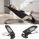 Sifree - transat bb, facilement du mode fixe au mode balancelle bb, noir 884051. 5cm