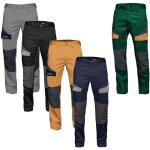 Pantalon de travail multi - poches siggi nilo 73pa1482 - m - noir