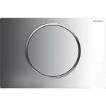Sigma10 - plaque de d�clenchement sigma10, chrome 115. 758. kh. 5 - geberit