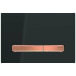 Sigma50 - plaque de dclenchement 2 touches, noir / or rouge 115. 670. dw. 2 - geberit