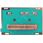 Sigma50 - plaque de dclenchement 2 touches, or rouge, sans plaque de finition 115. 670. 00. 2 - geberit ...