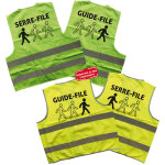 Signaletique. biz france ? lot de 2 gilets de s�curit� jaune fluo taille l ? gilet guide - file et gilet ...
