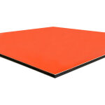 Signaletique. biz france - panneau aluminium composite nan 100x100 mm ? �paisseur 3 mm ? plaque rigide ...