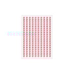 Signaletique. biz france - planche a4 de 190 pictos en 10 x 10 mm porte coupe. feu pour plan d'vacuation ...