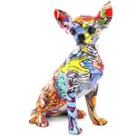 Origen - signes grimalt figures de figure de chien chihuahua figure animal multicolor 17x12x25cm 25300 ...