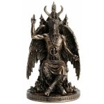 Signes grimalt - statuette en polyr�sine baphomet de couleur bronze