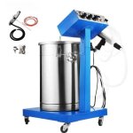 Sihao 110v syst�me de peinture � pistolet de pulv�risation de machine de rev�tement en poudre �lectrostatique ...