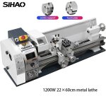 Sihao 220�600mm 1200w tour � m�taux pr�cision 0, 01 mm pour tournage professionnel