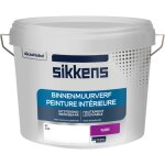 Sikkens - peinture intrieure murs et plafonds - finition lisse, facile  appliquer, masque les taches ...