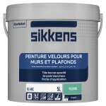 Sikkens artisans - peinture murs et plafonds 5l blanc velours Sikkens artisans - peinture murs et plafonds 5l blanc velours
