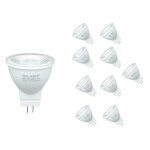 Silamp - ampoule led gu4 / mr11 4w 12v (pack de 10) - blanc froid 6000k - 8000k