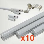 Silamp - tube néon led 150cm t5 24w (pack de 10) - blanc froid 6000k - 8000k Silamp - tube néon led 150cm t5 24w (pack de 10) - blanc froid 6000k - 8000k