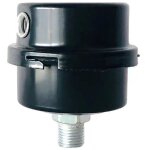 Silencieux pour compresseur sans huile, filtre � air et cartouche, bo�tier m�tal - plastique, filetage ...